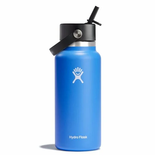 32 Oz Wide Mouth With Flex Straw Cap