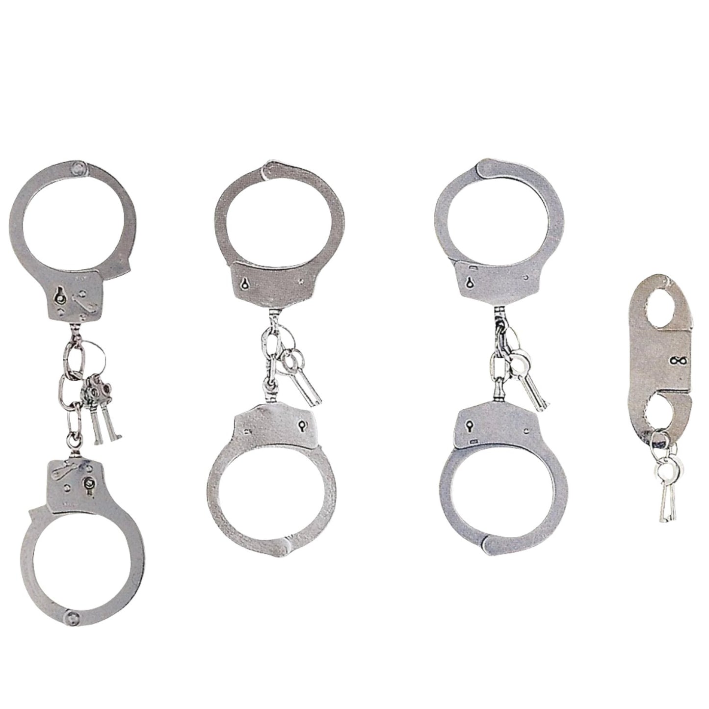 Double Lock Steel Handcuffs - Tactical Choice Plus
