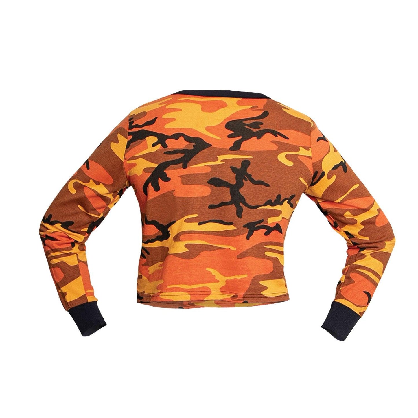 Rothco Women's Camo Long Sleeve Crop Top - Tactical Choice Plus