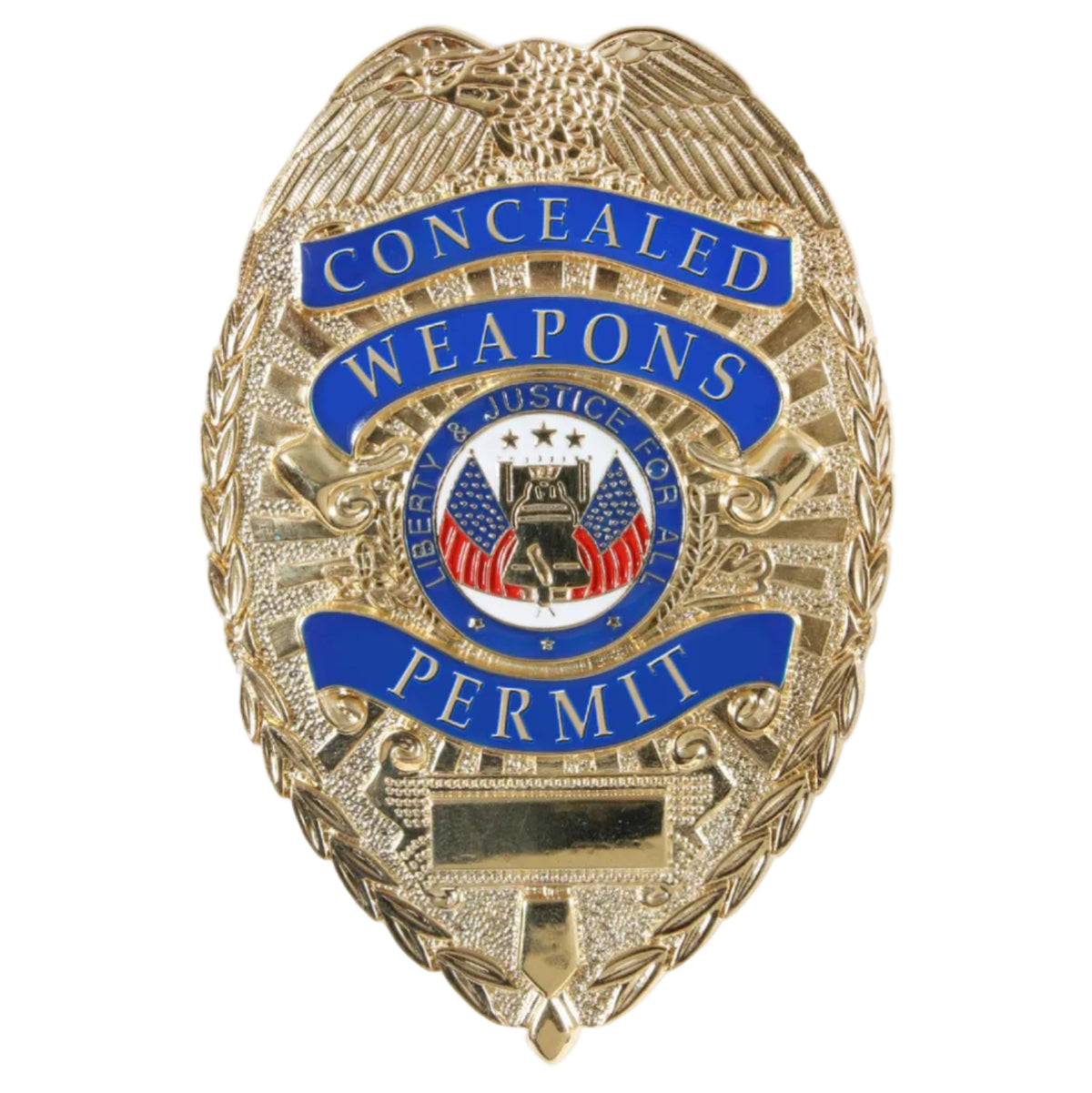 Rothco Deluxe "Concealed Weapons Permit" Badge - Tactical Choice Plus