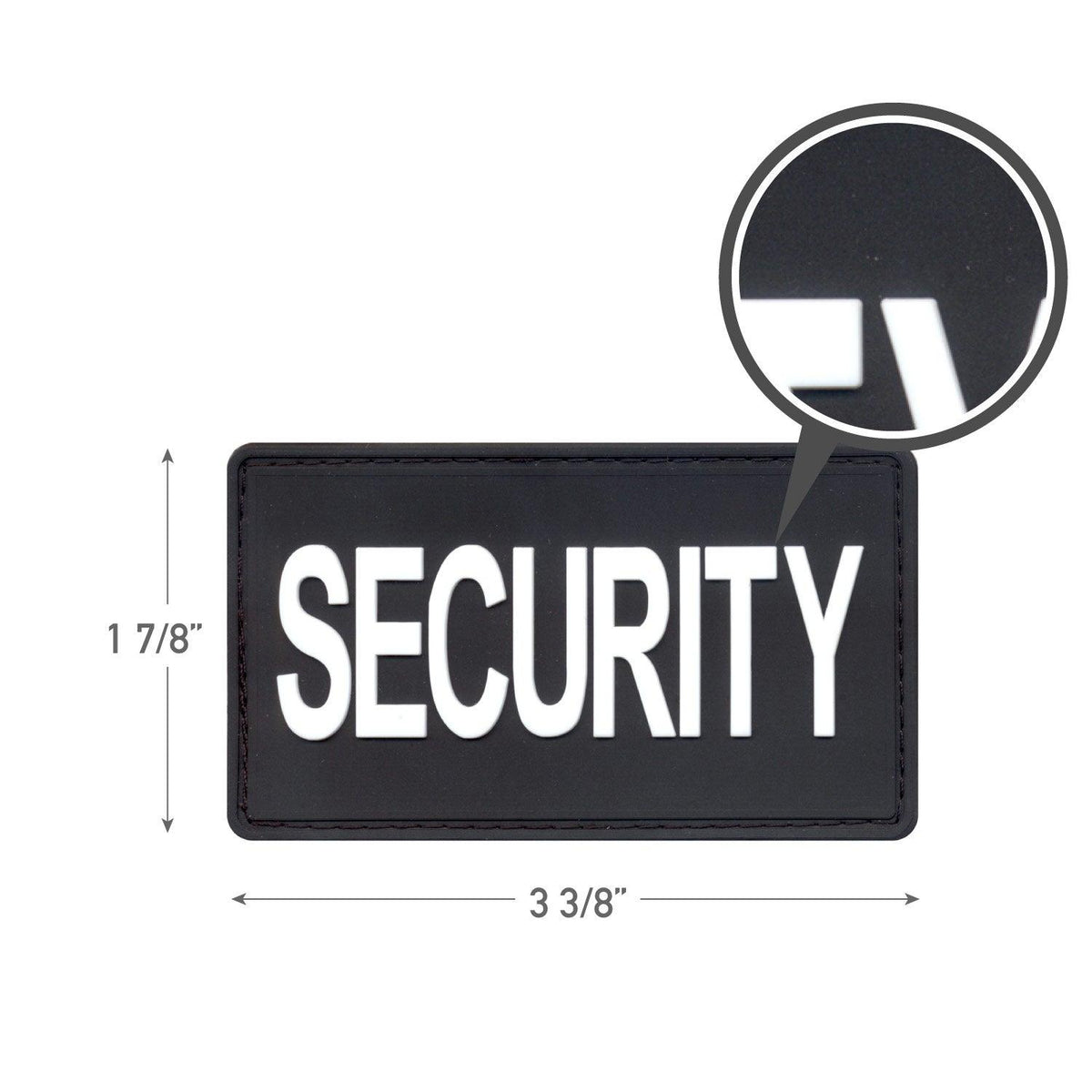 Rothco PVC Security Patch w/ Hook Back - Tactical Choice Plus