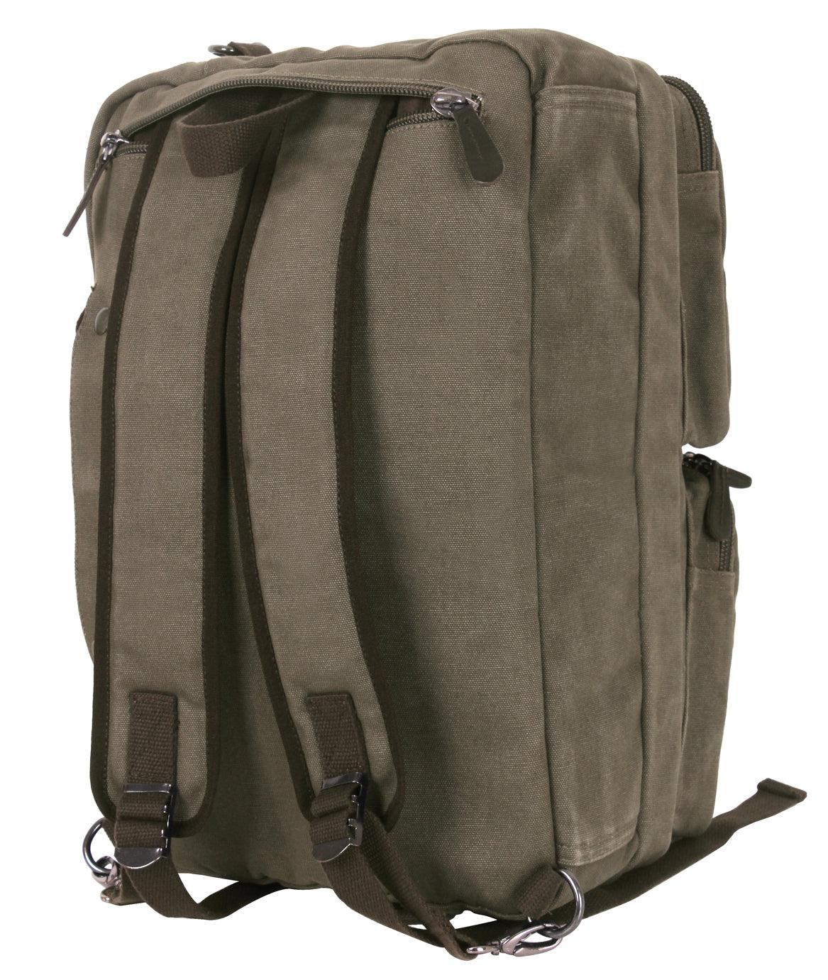 Canvas Briefcase Backpack - Tactical Choice Plus