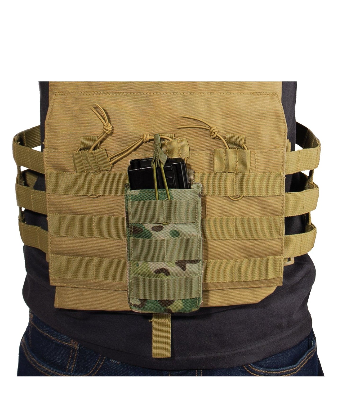 MOLLE Open Top Single Mag Pouch - Tactical Choice Plus