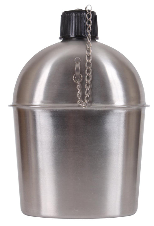GI Style Stainless Steel Canteen - Tactical Choice Plus