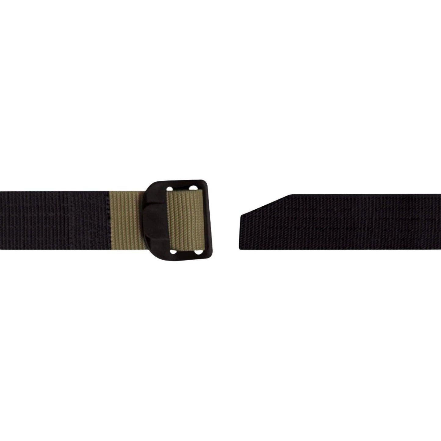 Reversible Airport Friendly Riggers Belt - Black / Coyote - Tactical Choice Plus