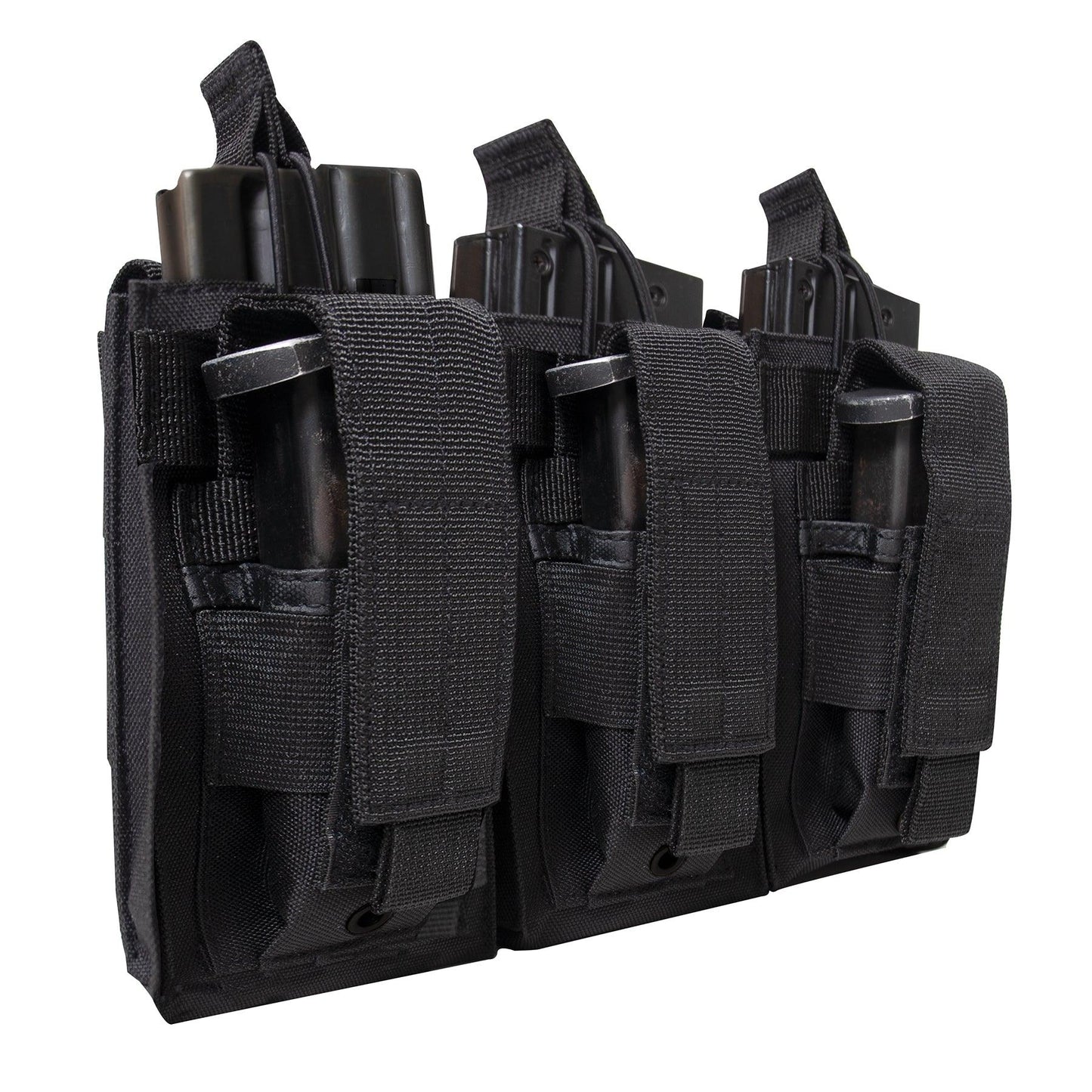 MOLLE Triple Kangaroo Rifle and Pistol Mag Pouch - Tactical Choice Plus