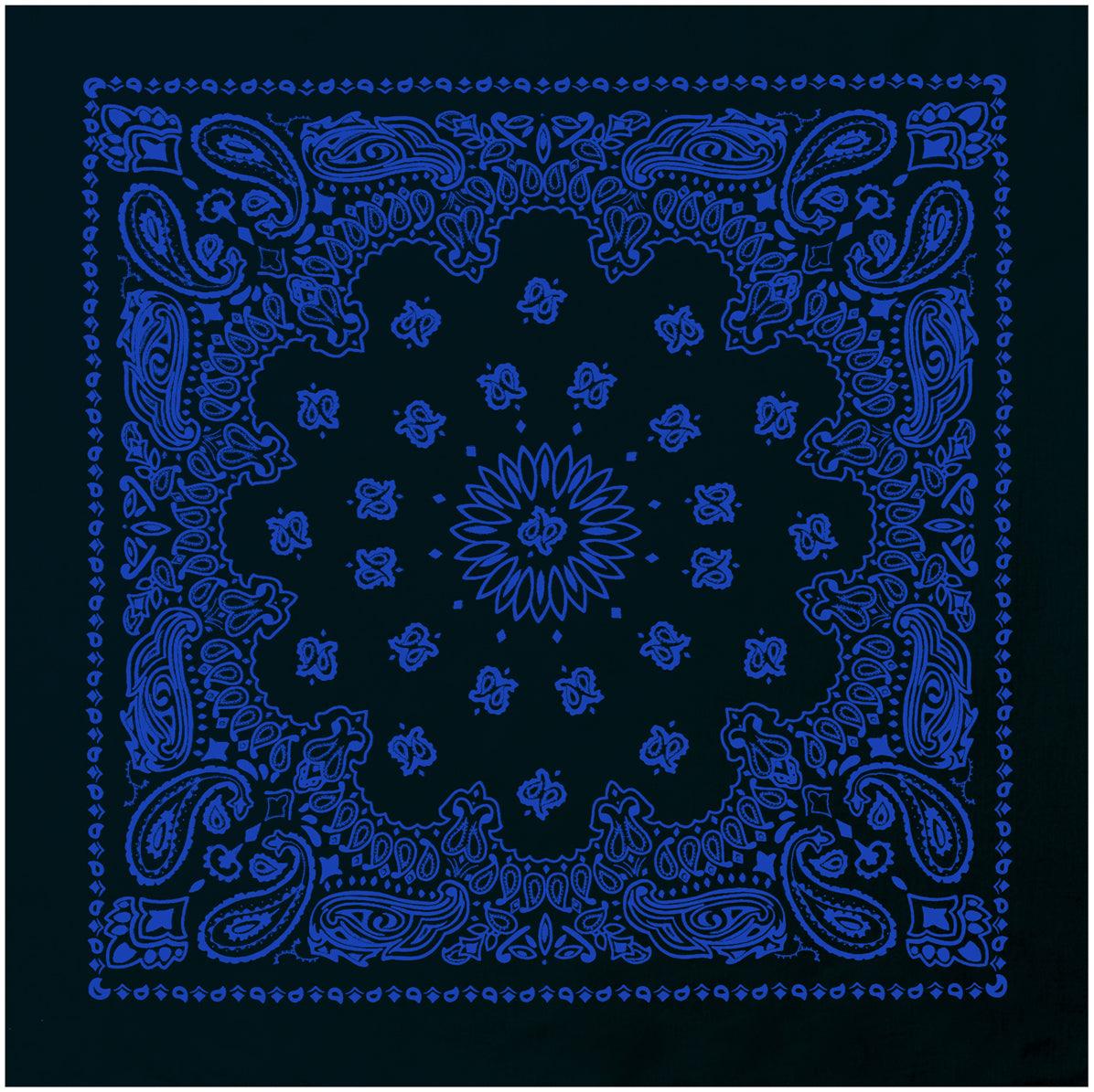Trainmen Paisley Bandana - 22" X 22" - Tactical Choice Plus