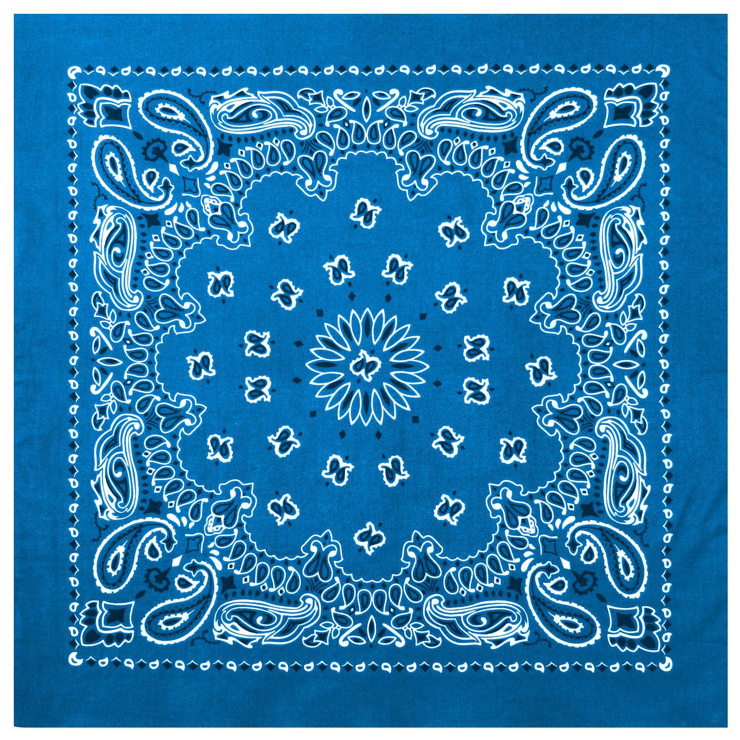 Trainmen Paisley Bandana - 22" X 22" - Tactical Choice Plus