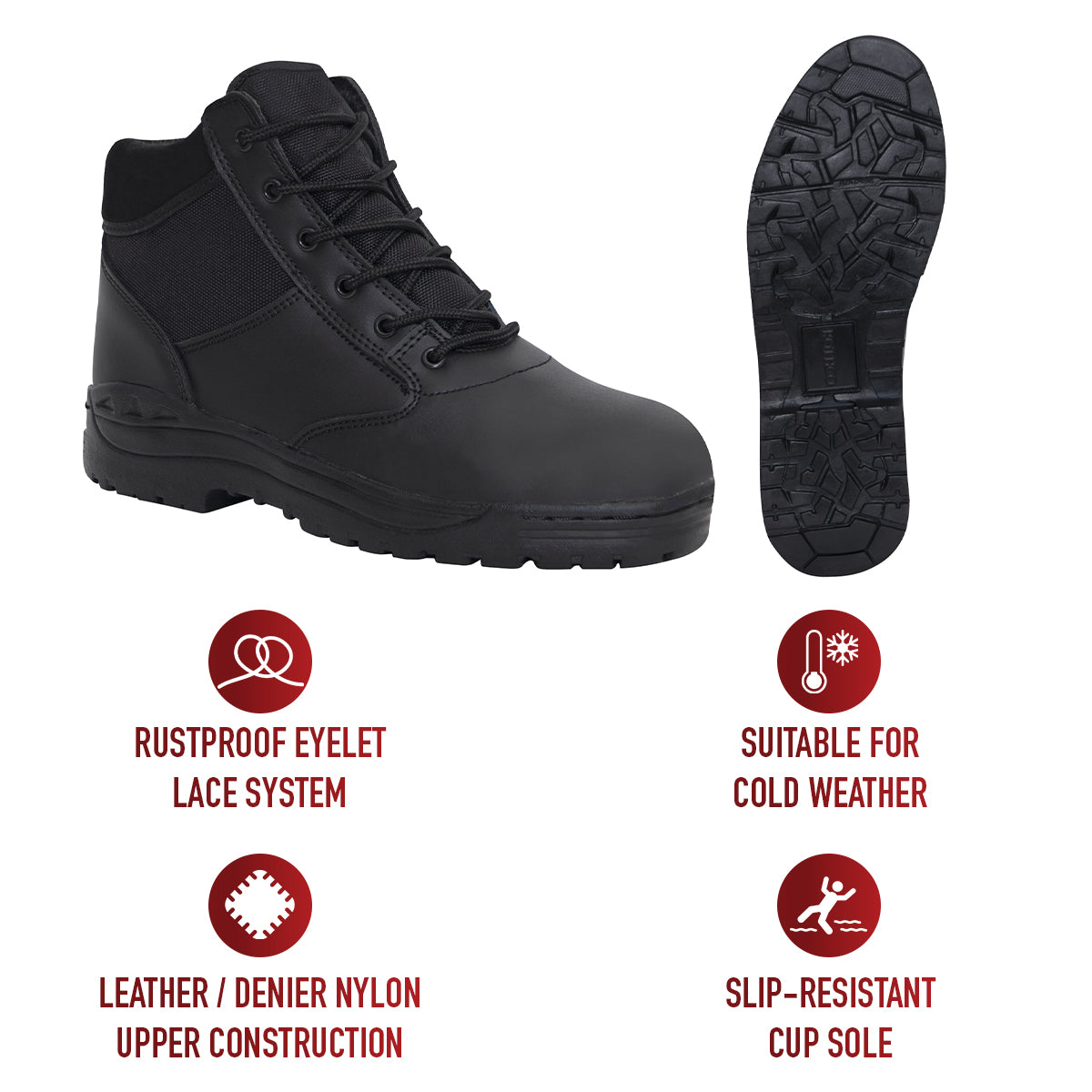 Forced Entry Security Boot - 6 Inch