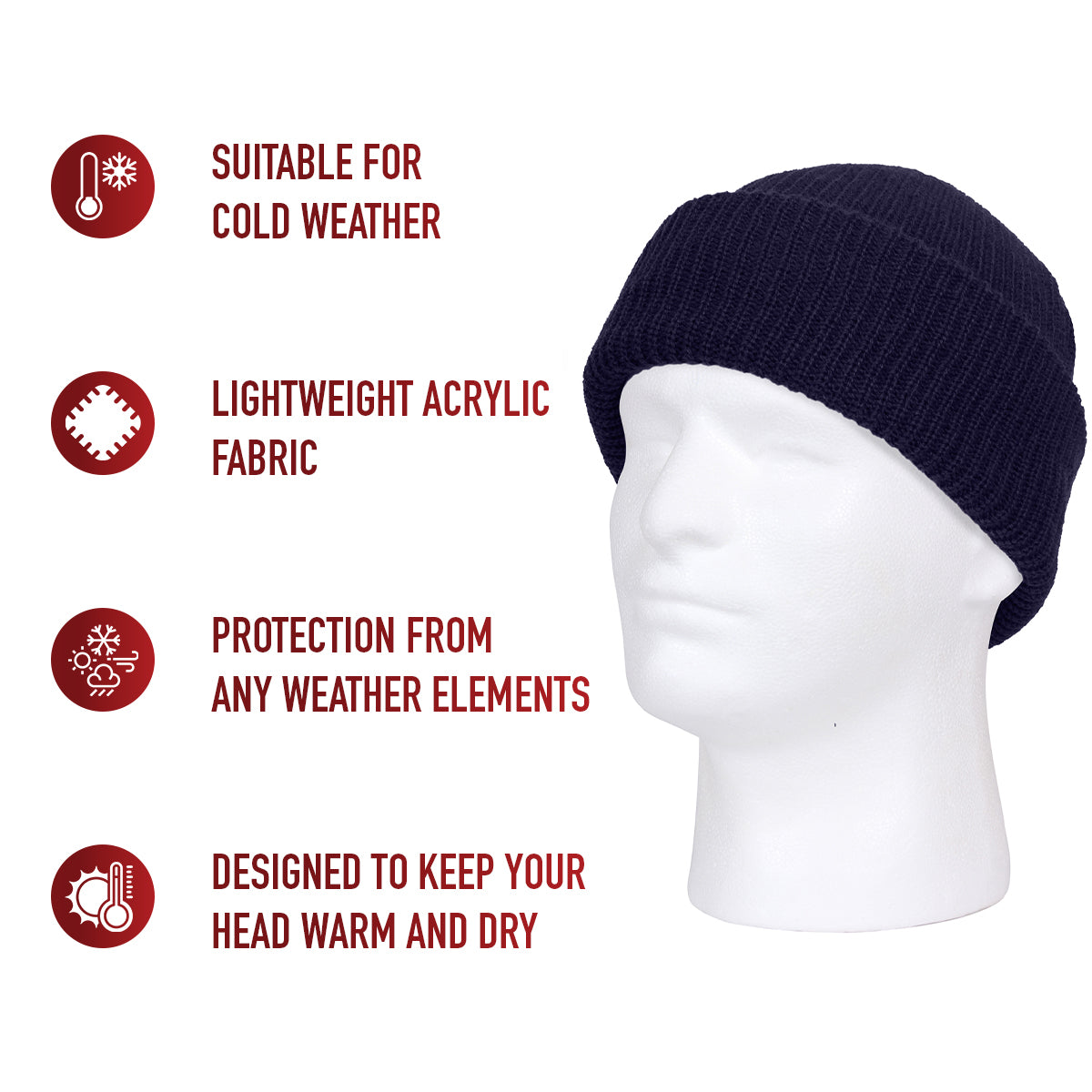 Rothco Acrylic Watch Caps