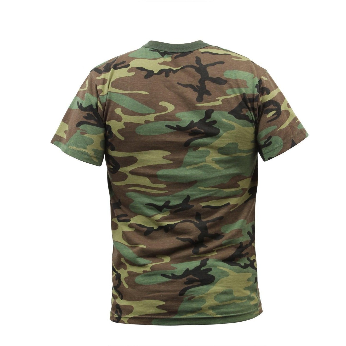 Kids Woodland Camo Heavyweight T-Shirt - Tactical Choice Plus