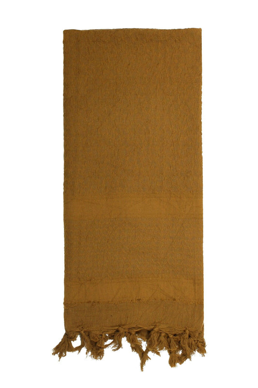 Rothco Solid Color Shemagh Tactical Desert Keffiyeh Scarf - Tactical Choice Plus
