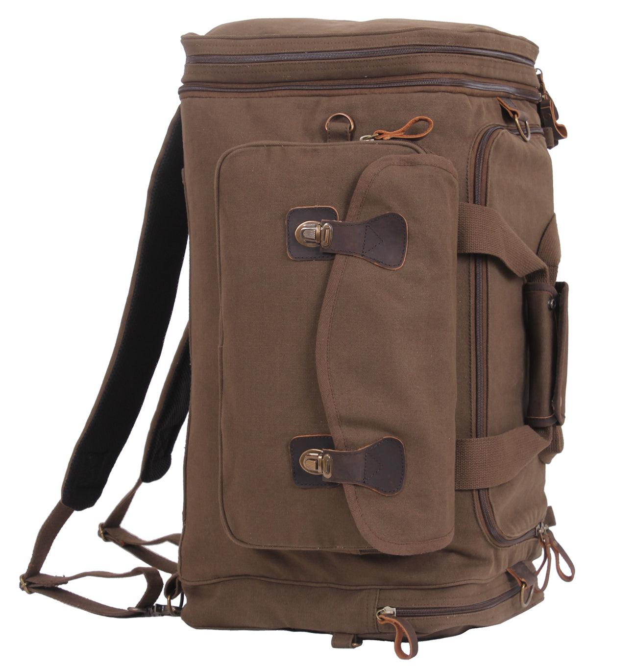 Canvas Extended Stay Travel Duffle Bag - Tactical Choice Plus