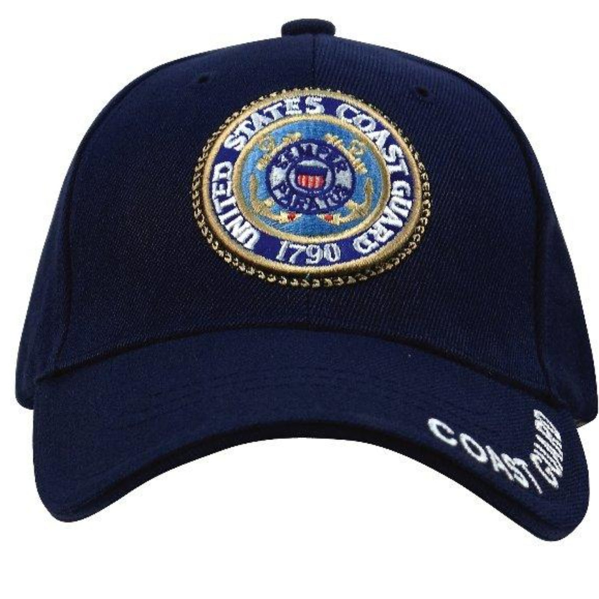 U.S. Coast Guard Deluxe Low Profile Insignia Cap - Tactical Choice Plus