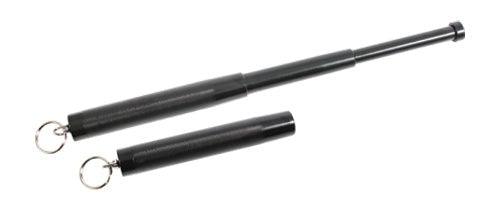 Rothco Expandable Baton With Keyring / Black - 12" - Tactical Choice Plus