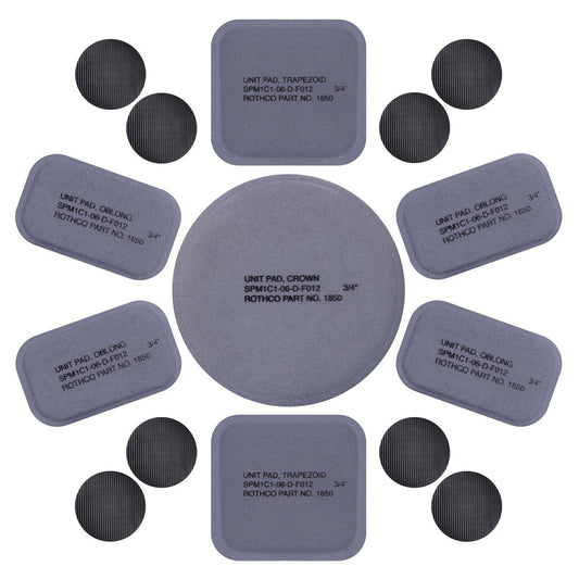 Rothco Tactical Helmet Replacement Pad Set - Tactical Choice Plus