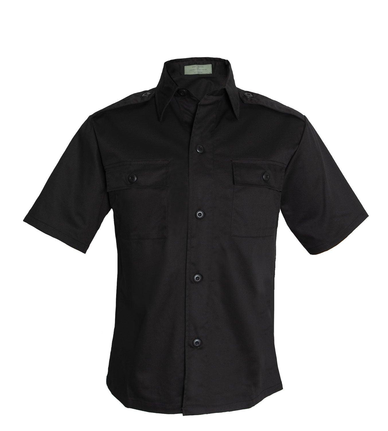Short Sleeve Tactical Shirt - Black - Tactical Choice Plus