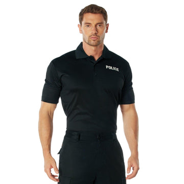 Rothco Moisture Wicking Police Polo Shirt - Tactical Choice Plus