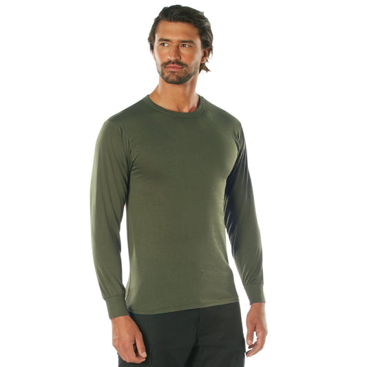 Rothco Moisture Wicking Long Sleeve T-Shirt - Tactical Choice Plus