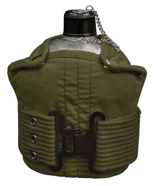 Aluminum Canteen And Pistol Belt Kit - Tactical Choice Plus