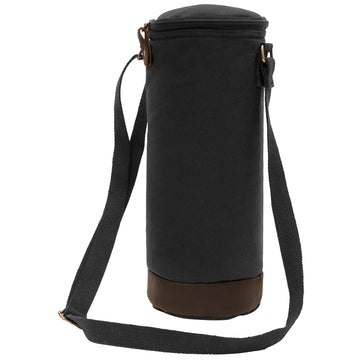 Waxed Canvas Wine Carrier Tote Bag - Tactical Choice Plus