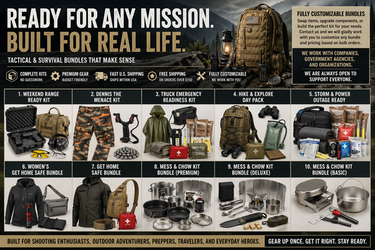The Smart Way to Gear Up: Ready-Made Tactical Survival Bundles