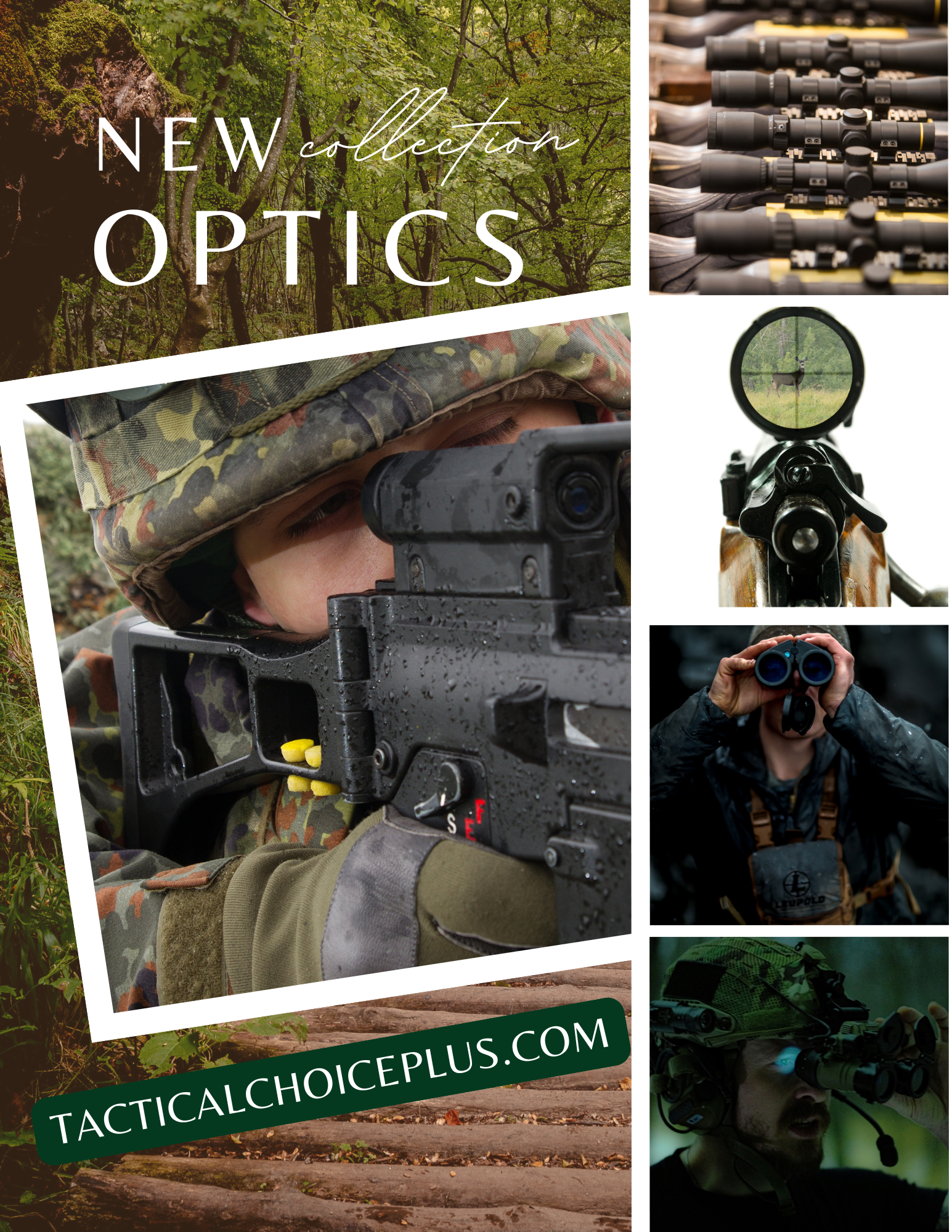 Enhance Your Vision: Explore the New Optics Collection at Tactical Choice Plus