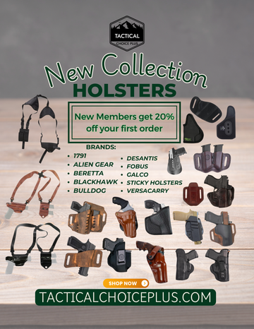 Find Your Perfect Holster: Shop the Tactical Choice Plus Holster Collection