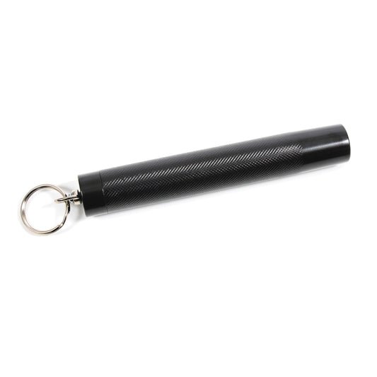 Expandable Baton With Keyring / Black - 12"