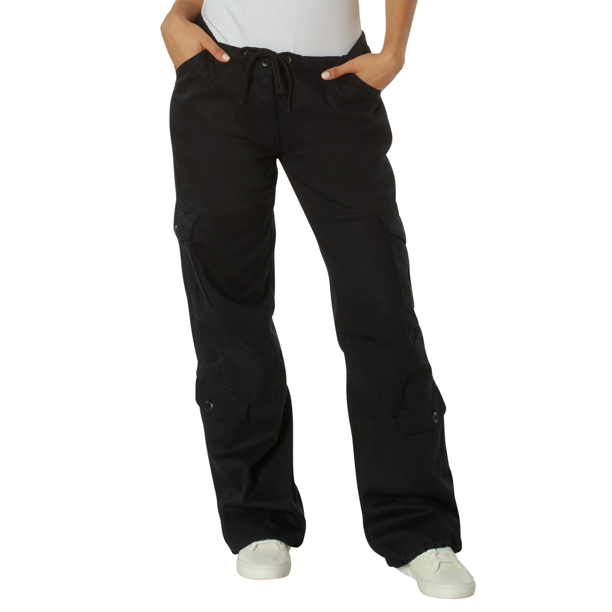 Women's Camo Vintage Paratrooper Fatigue Pants