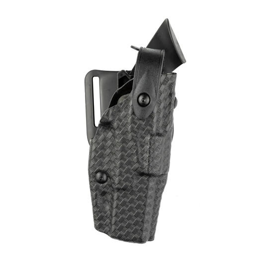 Safariland Model 6360 Als/sls Mid-ride, Level Iii Retention Duty Holster For Glock 22 Gen 5