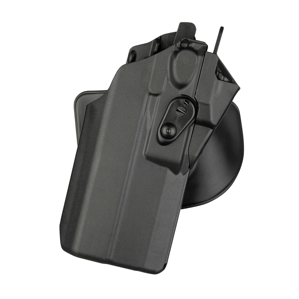 Safariland Model 7378rds 7ts Als Concealment Paddle & Belt Loop Combo Holster For Glock 17 W/ Light