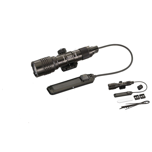Black, Weapon-mounted Flashlight