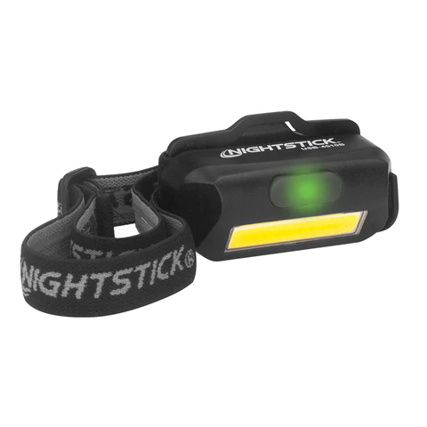 Multi-flood Usb Headlamp W/ Brim Clip & Strap - Lipo Battery