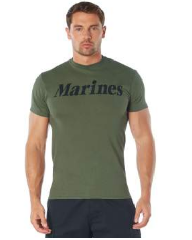 Olive Drab Military Physical Training T-Shirt