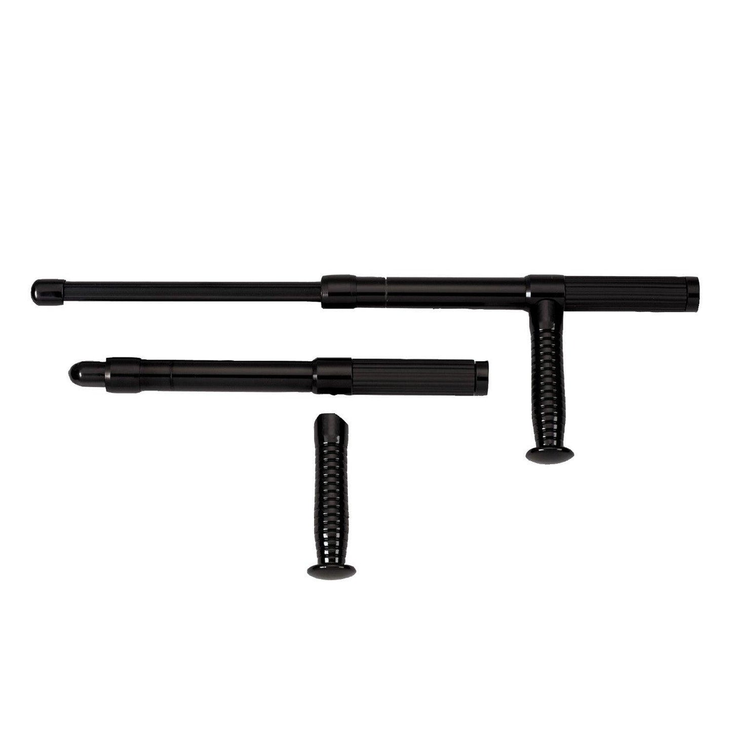 21" Expandable Aluminum Baton w/ Side Handle - Tactical Choice Plus