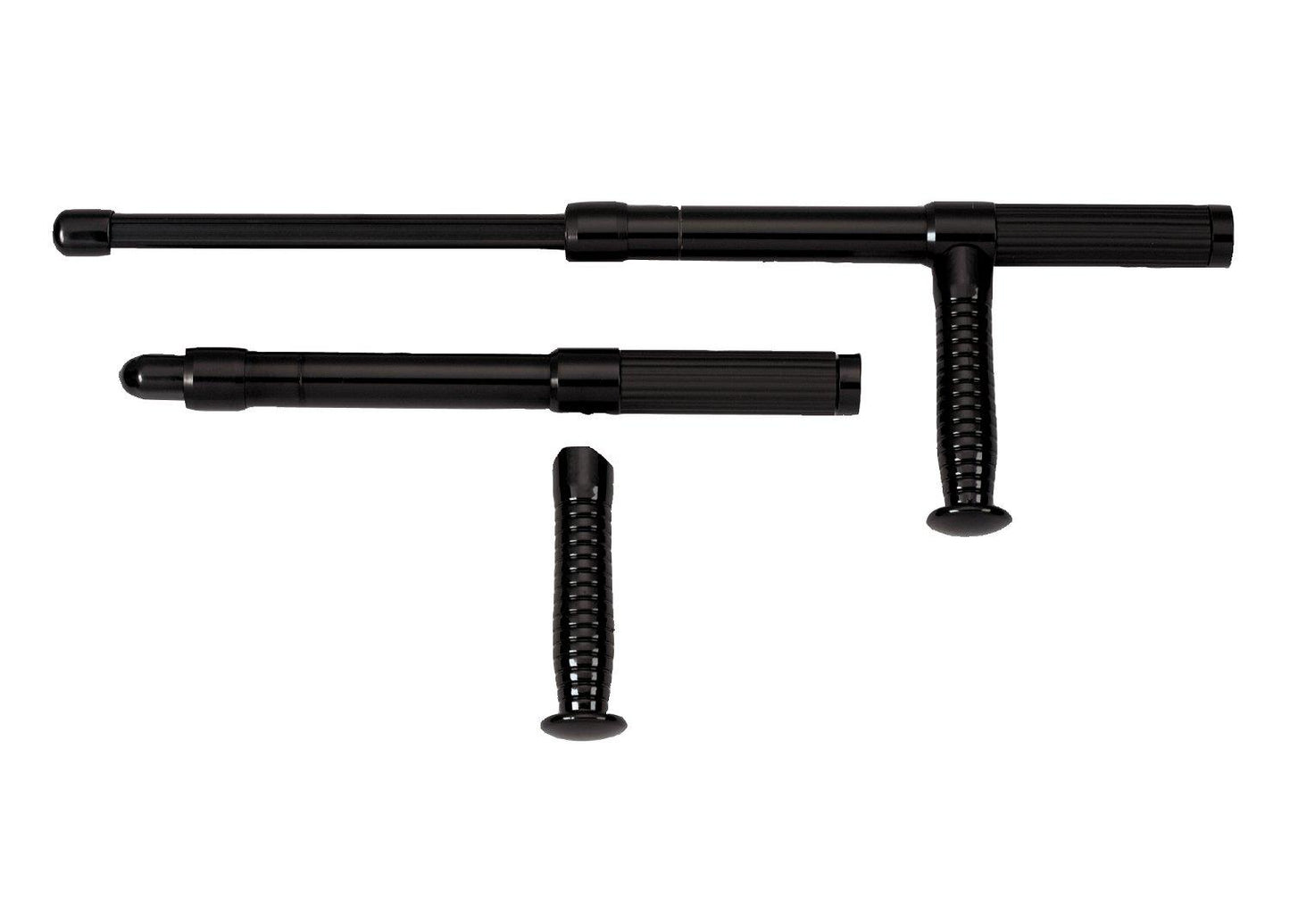 21" Expandable Aluminum Baton w/ Side Handle - Tactical Choice Plus