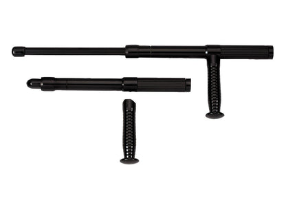 21" Expandable Aluminum Baton w/ Side Handle - Tactical Choice Plus
