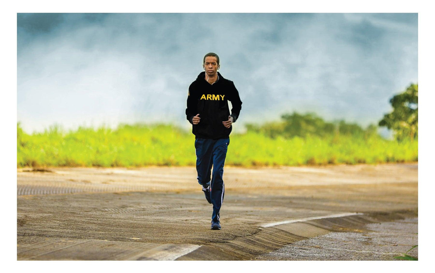 Army Printed Pullover Hoodie - Black - Tactical Choice Plus