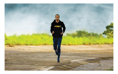 Army Printed Pullover Hoodie - Black - Tactical Choice Plus