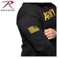 Rothco Army Printed Pullover Hoodie - Black - Tactical Choice Plus