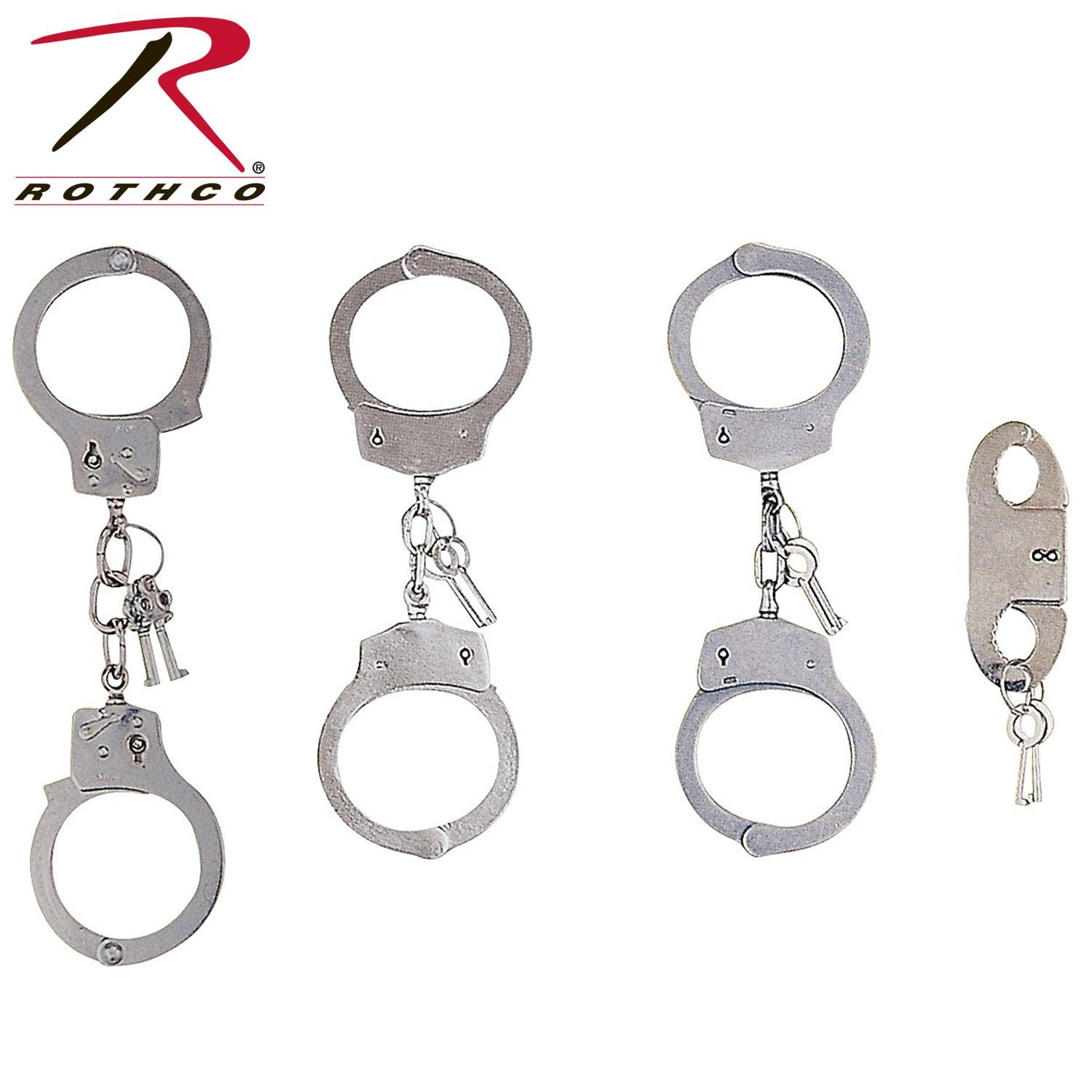 Rothco Double Lock Steel Handcuffs - Tactical Choice Plus
