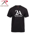 Rothco 2A T-Shirt - Black - Tactical Choice Plus