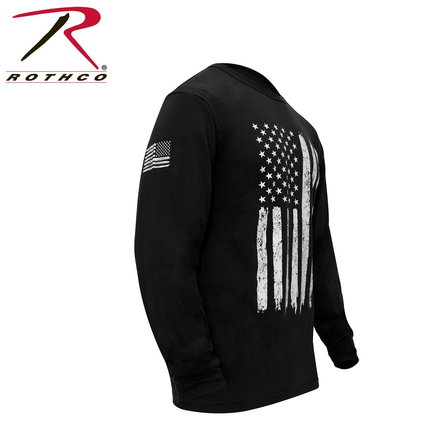 US Flag Long Sleeve T-Shirt