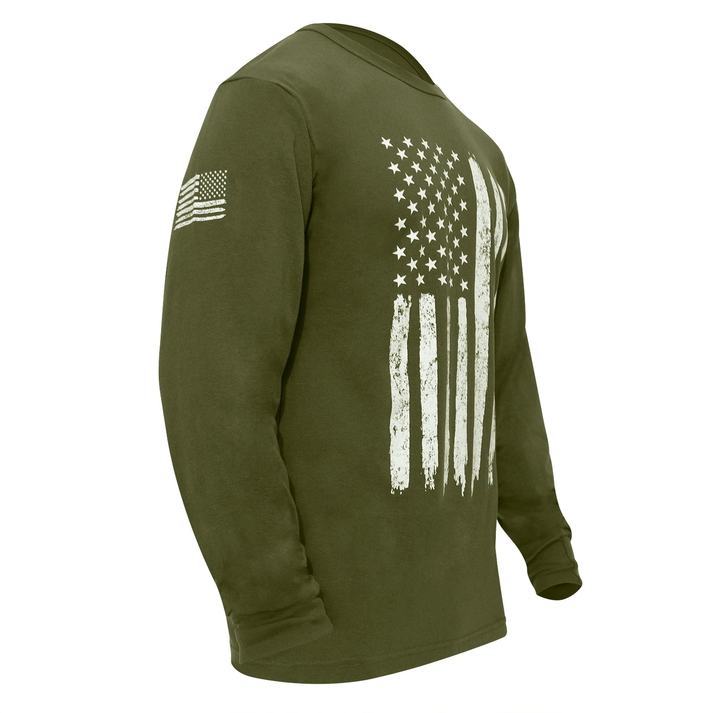 US Flag Long Sleeve T-Shirt