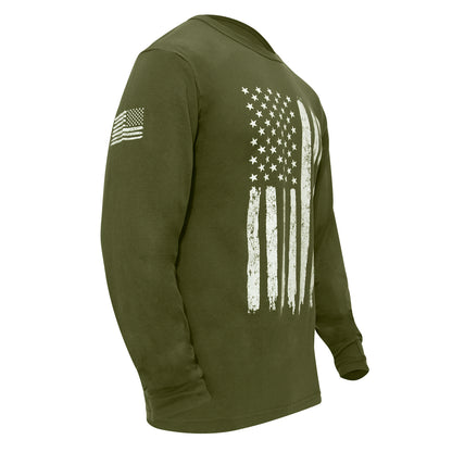 US Flag Long Sleeve T-Shirt