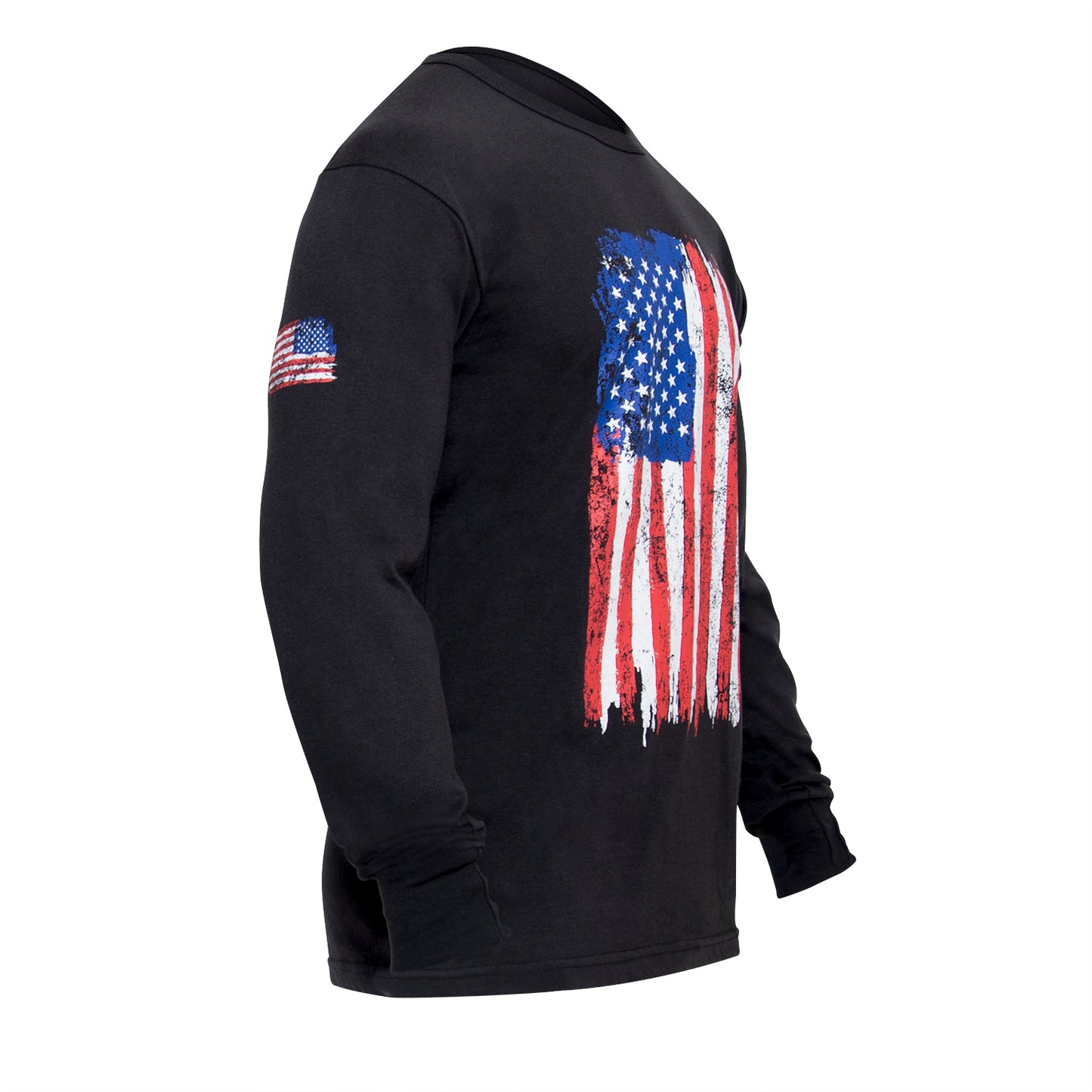 US Flag Long Sleeve T-Shirt