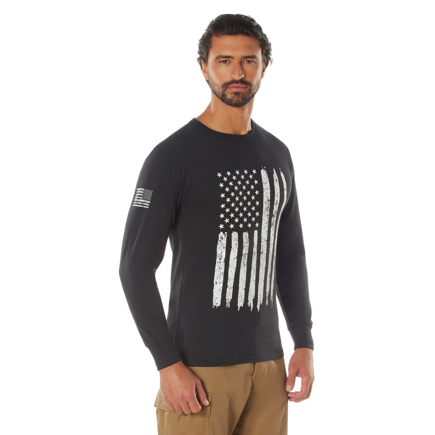 US Flag Long Sleeve T-Shirt