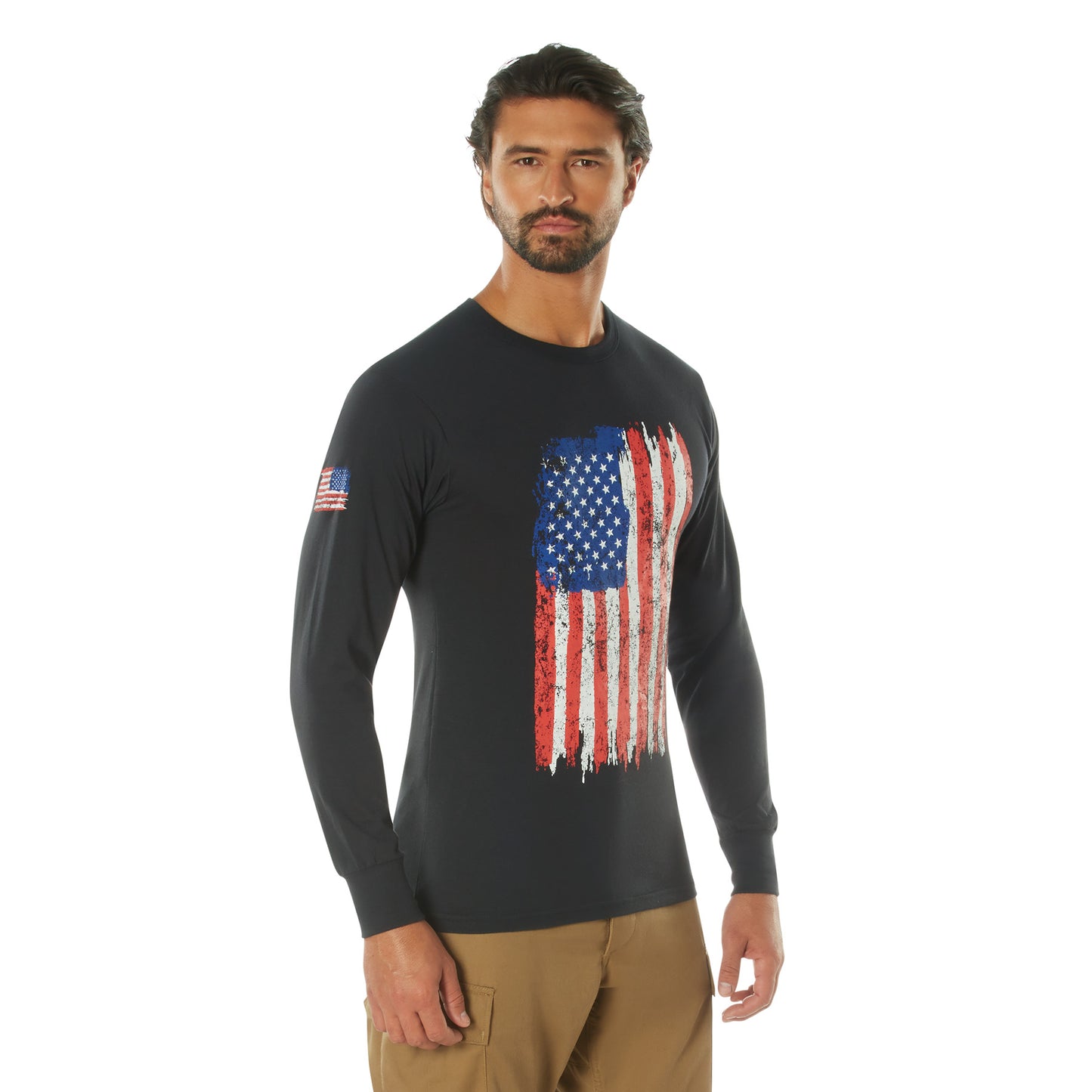 US Flag Long Sleeve T-Shirt