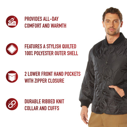 Rothco Quilted Woobie Jacket